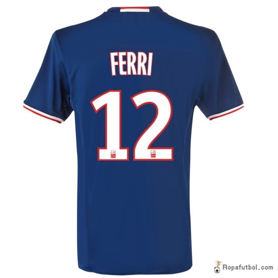 Camiseta Lyon Replica Segunda Ropa Ferri 2016/17 Azul